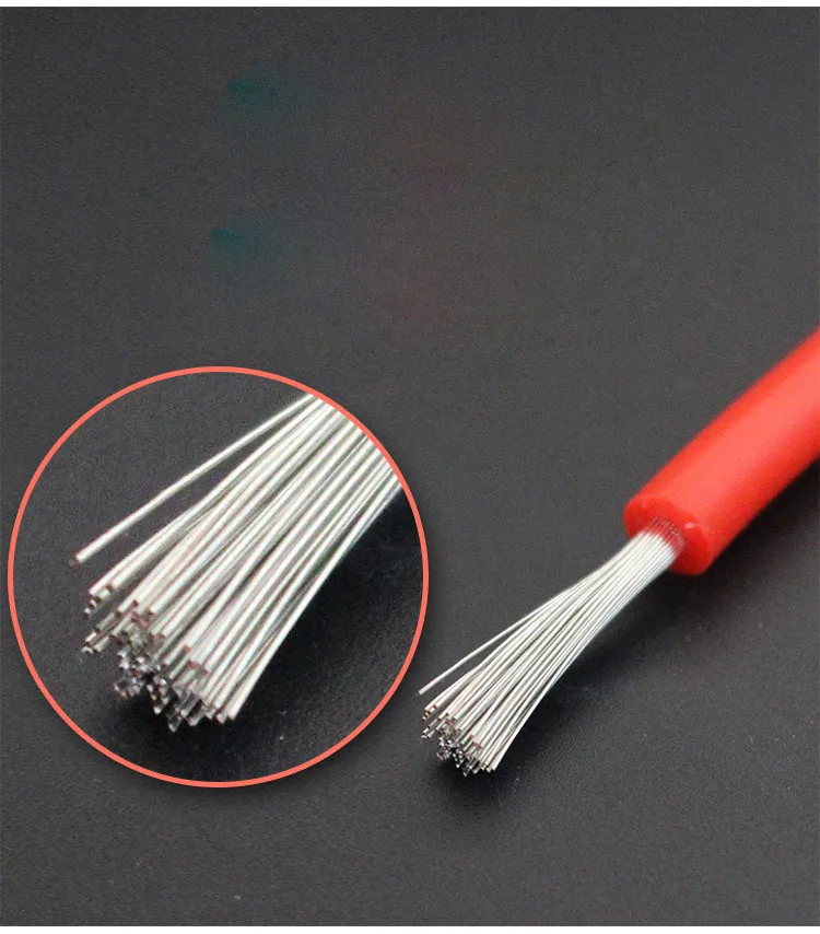 20AWG высокого напряжения линии Мягкие силиконовые изолированные провода линии к dc линии зажигания двигатель, 2kv5kv10kv15kv20kv25kv30kv; 10 метров