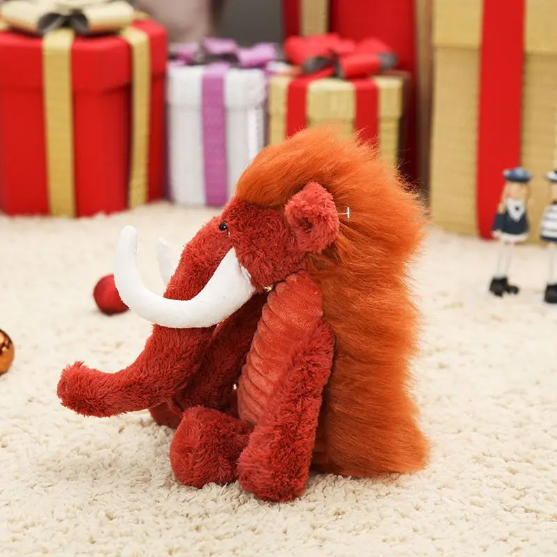 Милые длинные плюшевые куклы животные мягкие набивные мамонт слон Лев единорог