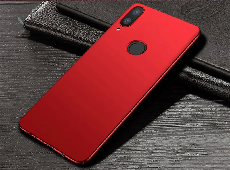 Роскошный чехол s для Xiaomi Redmi Note 7 Матовый Пластиковый ударопрочный Твердый Чехол для задней панели для Redmi7 Redmi Note 8 7 6 5 Pro 8T 8 8A K20 чехол