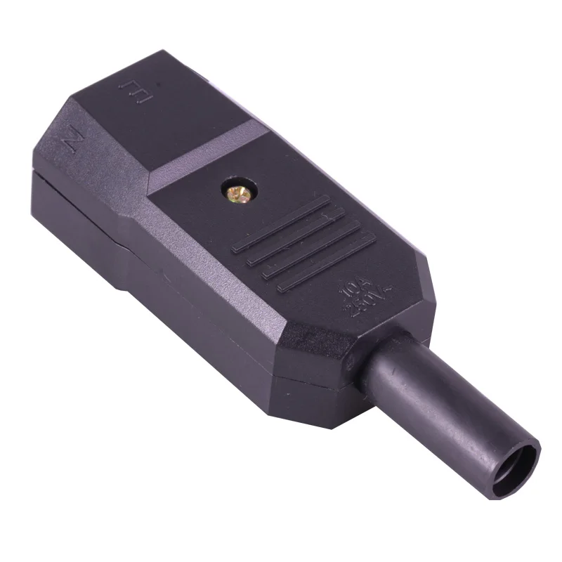 10 комплектов/10 шт. 220 В DC/AC power plug/jack терминал 3pin AC/DC разъем питания Разъем провода