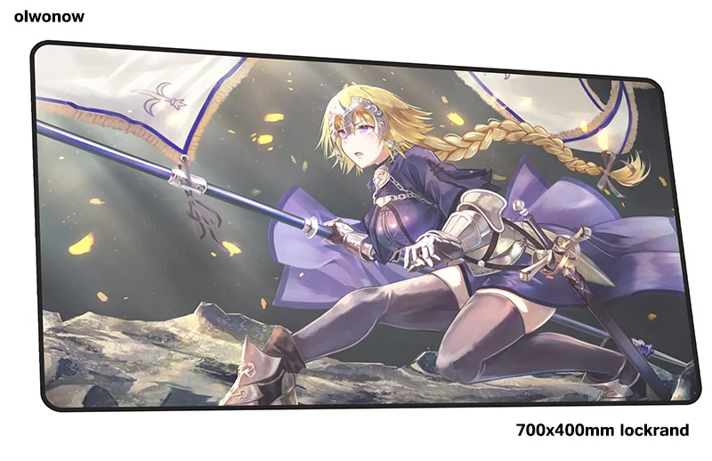 Size 700x400x2mm Fate Apocrypha коврик для мыши 70x40 см Бестселлер коврики для мыши лучший игровой коврик для мыши геймер популярные большие персонализированные коврики для мыши pc pad - Цвет: Size 700x400x2mm