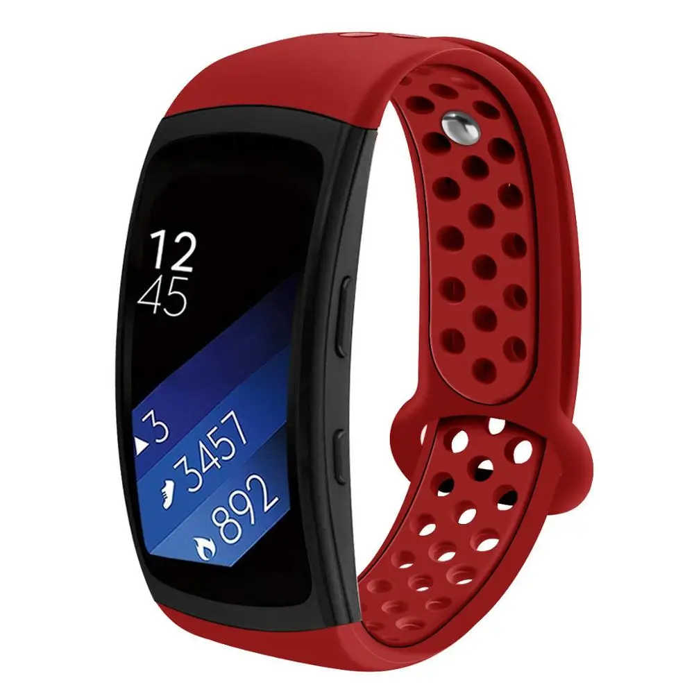 4 Ремешок для часов samsung gear fit2 samsung gear fit2 pro ремешок для часов силиконовый спортивный сменный ремешок для часов 91029 - Цвет ремешка: 4