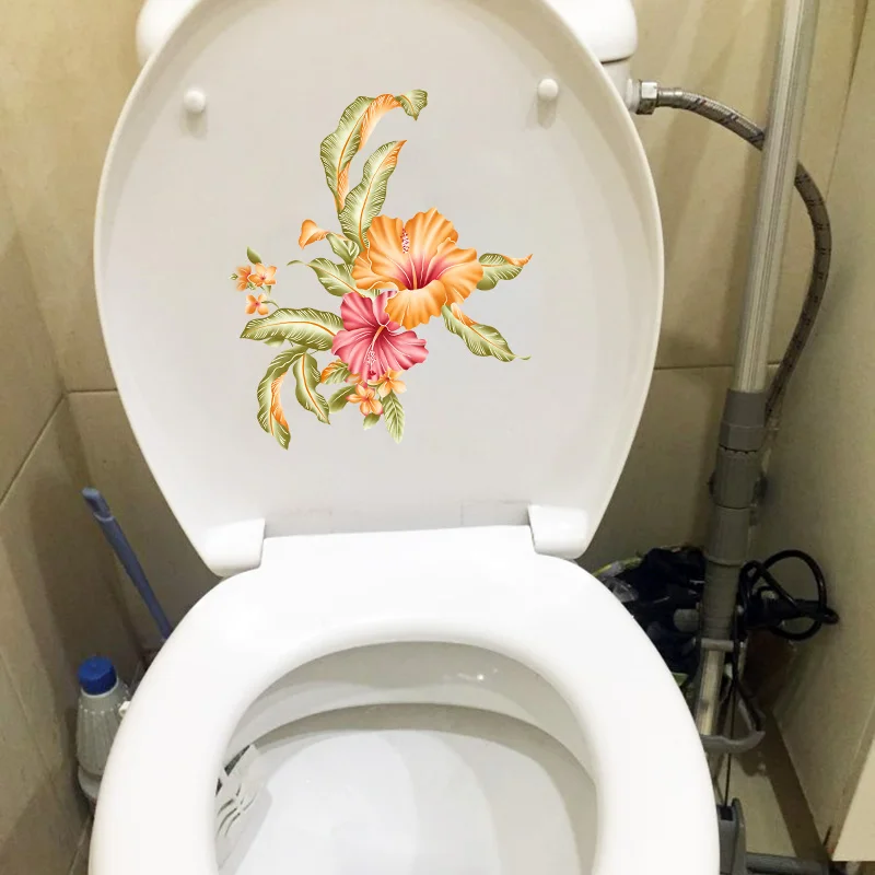 YOJA 19 1*22 2 см нежные цветные цветы наклейки на стену спальни росписи классический
