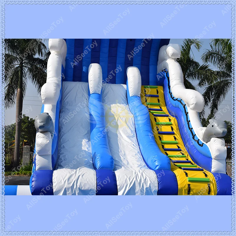 Гигантская надувная горка в виде осьминога водная для детей|inflatable pool slides|inflatable