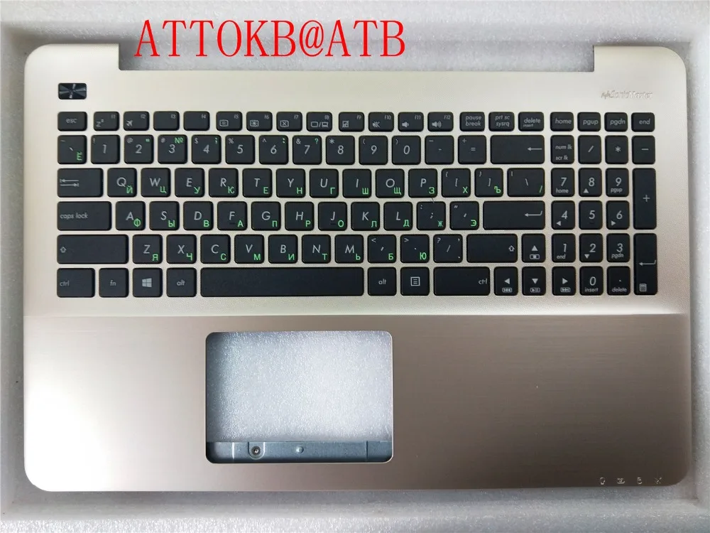 Новая русская клавиатура для ноутбука Asus X555 X555L A555L F555L R556L VM510L W519L Y583L R556 W509 клавиатура Упор для рук крышка с C
