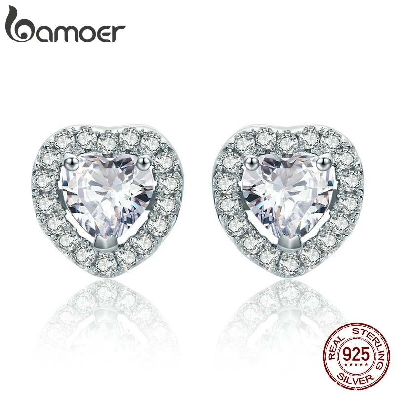 Женские серьги гвоздики из серебра 925 пробы с фианитом|stud earrings|stud earrings for womenearrings