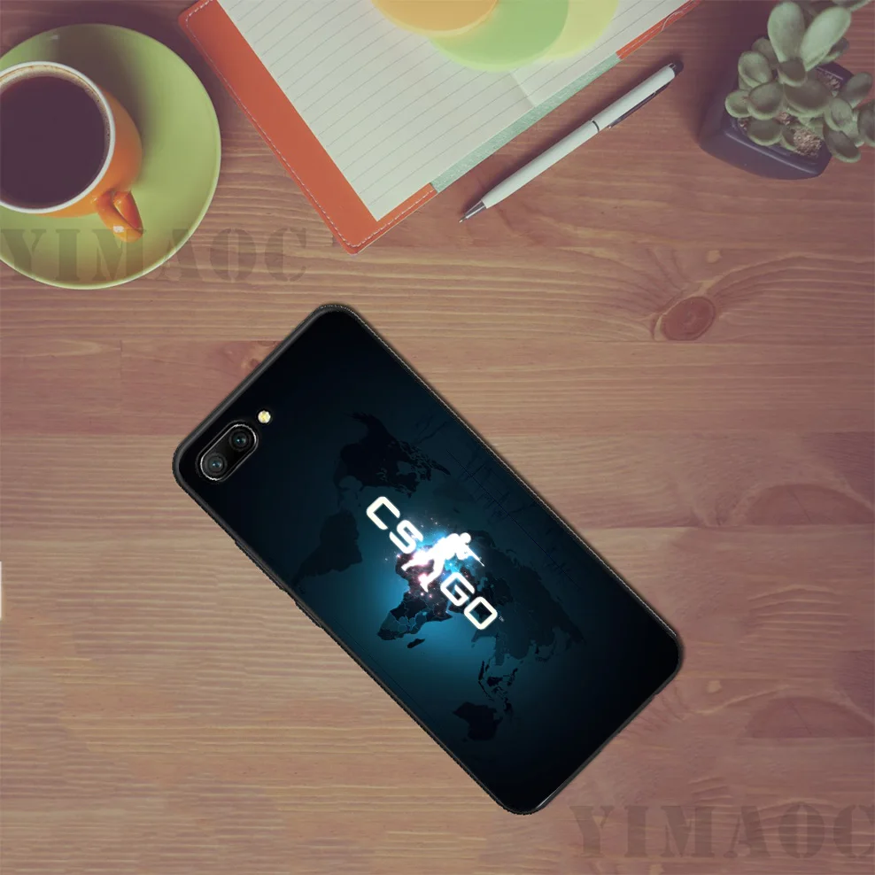 Мягкий силиконовый чехол YIMAOC A16 для huawei Honor 10 9 8 Lite 7C 7X 7A Pro 6A Y6 Prime 2018 2017 |