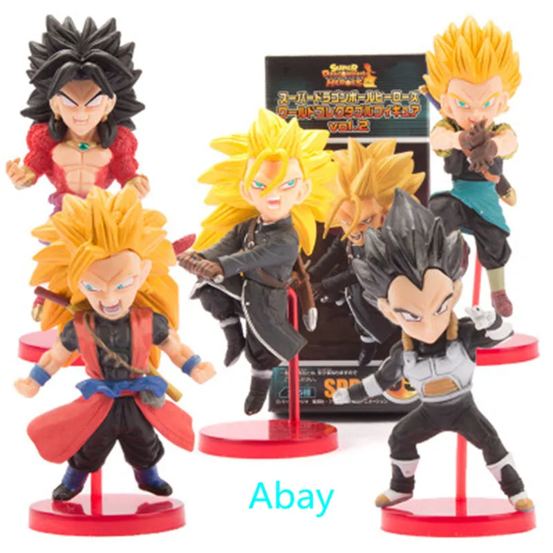 Экшн фигурка Dragon Ball Son Goku Kakarotto Vegeta IV игрушечная коробка из ПВХ 2 цвета модель