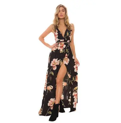 Платье летнее платье Vestidos De Verano Макси женское Ропа mujer плюс размер цветочный