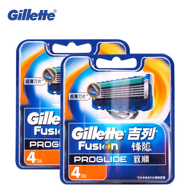 Бритвенные лезвия Gillette Fusion ProGlide для мужчин фирменные бритья лица и бороды 8 шт.|blade