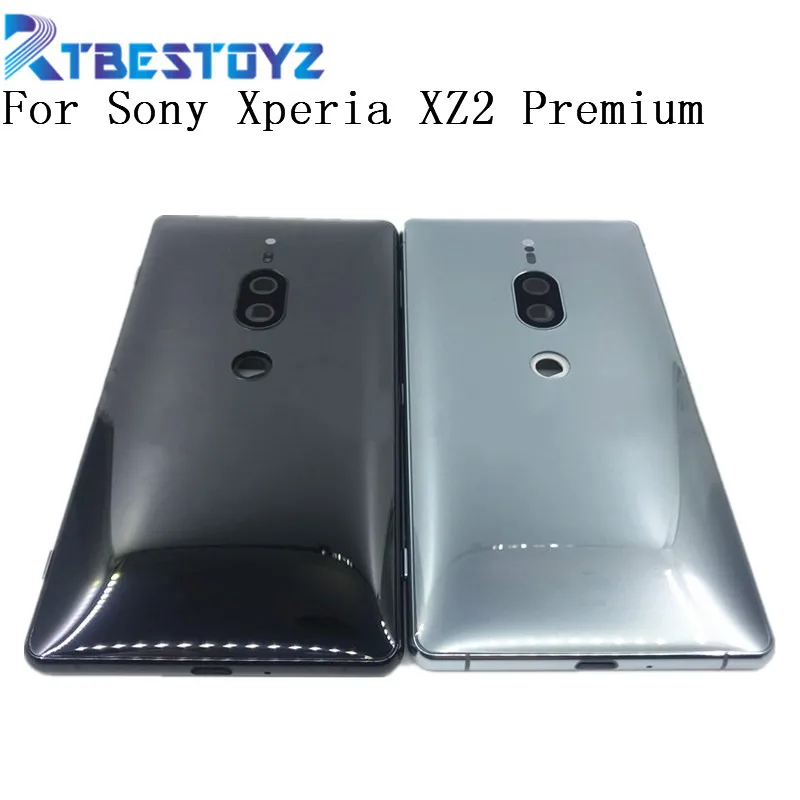 Оригинал для Sony Xperia XZ2 Premium XZ2P задняя крышка батарейного отсека стеклянный корпус