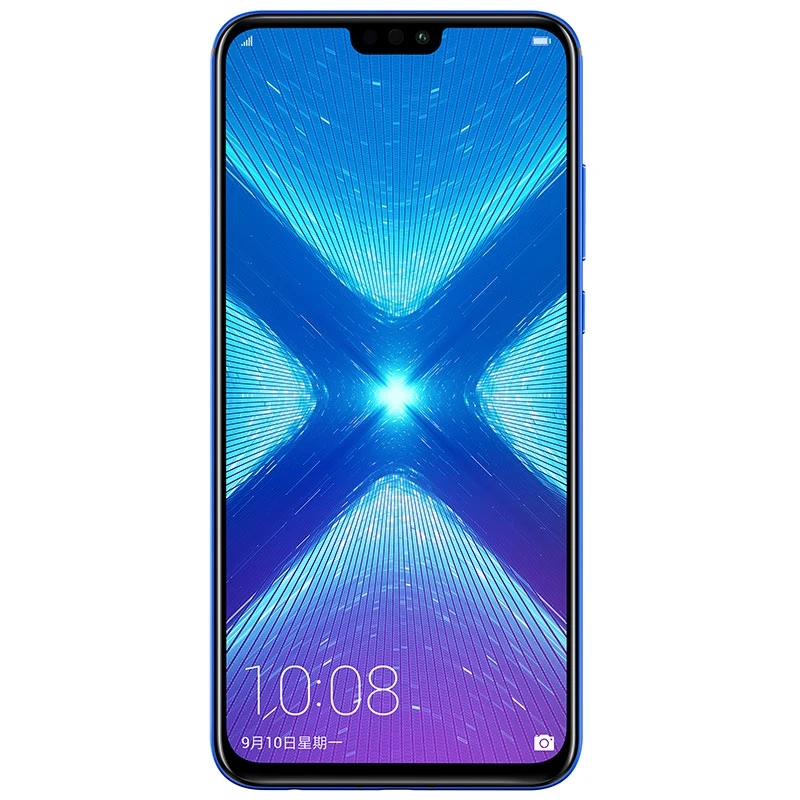 Глобальная версия HONOR 8X4 GB ram 128GB rom Восьмиядерный 16MP 20MP две камеры 6 5 &quot3750 mAh Android 8 1