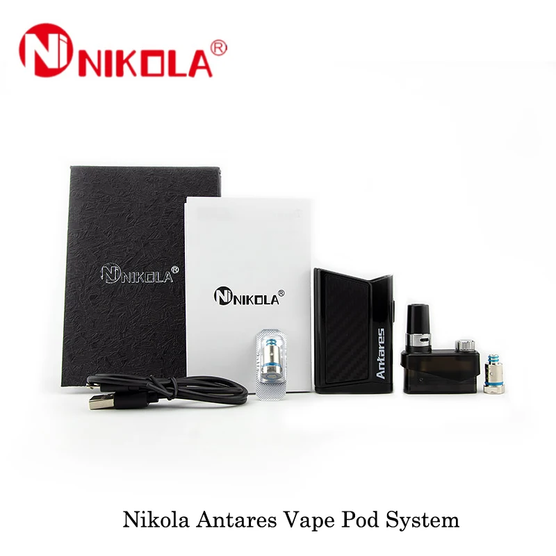 Nikola Antares Vape Pod system набор электронных сигарет 1200 мАч 2 мл емкость все в одном