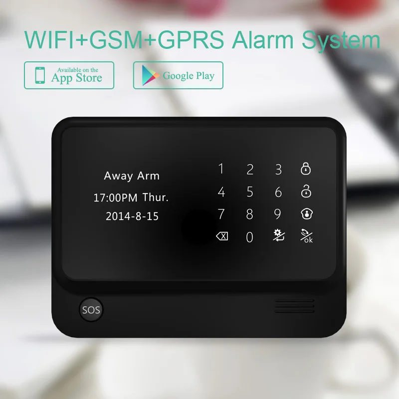 G90B plus Wi Fi GSM GPRS SMS Система сигнализации смартфон приложение дистанционное