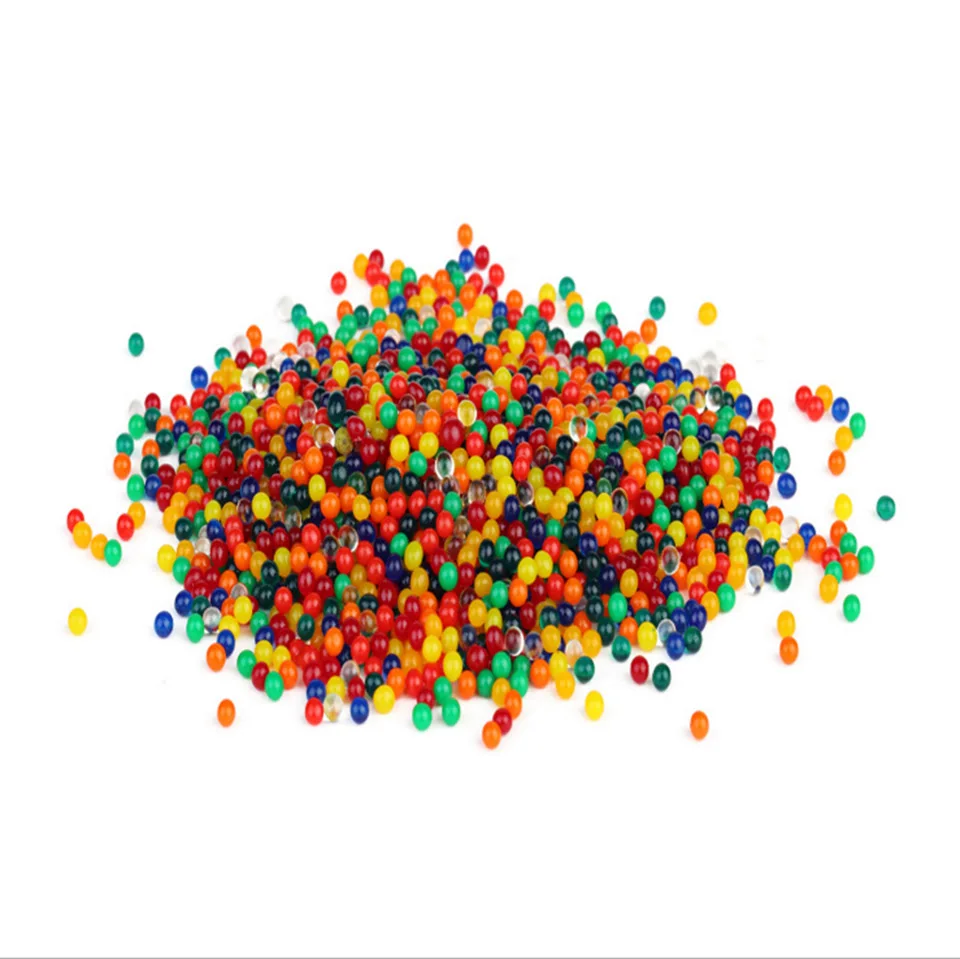 10 мешков гидрогелевый орбиз жемчуга в форме кристалла для почвы воды бусин