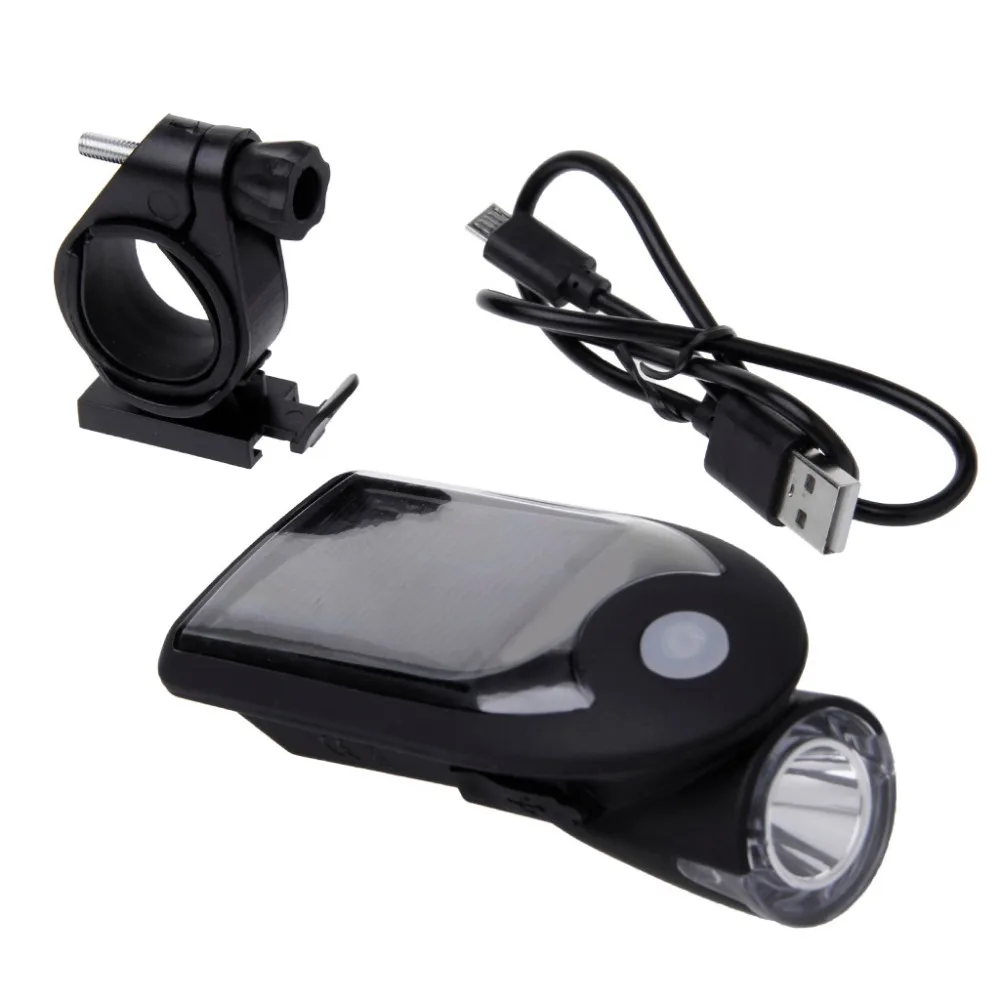 IP64 велосипедные фары безопасности Велоспорт солнечной энергии Предупреждение