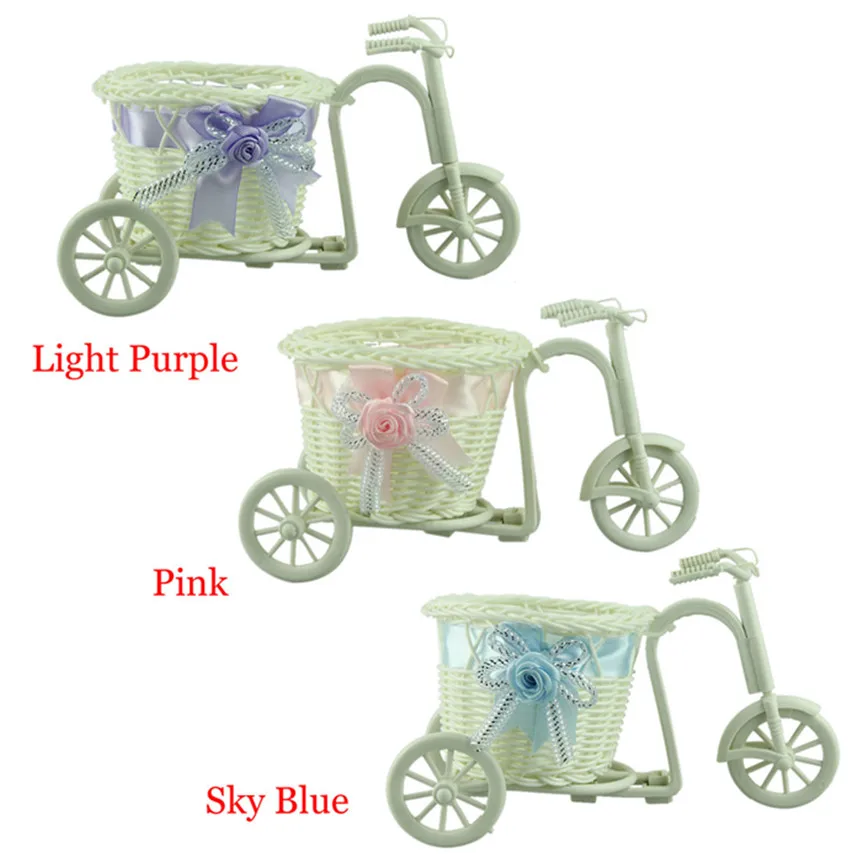 Большая круглая корзина Ротанговые поплавки Цветочная ваза цветочные горшки