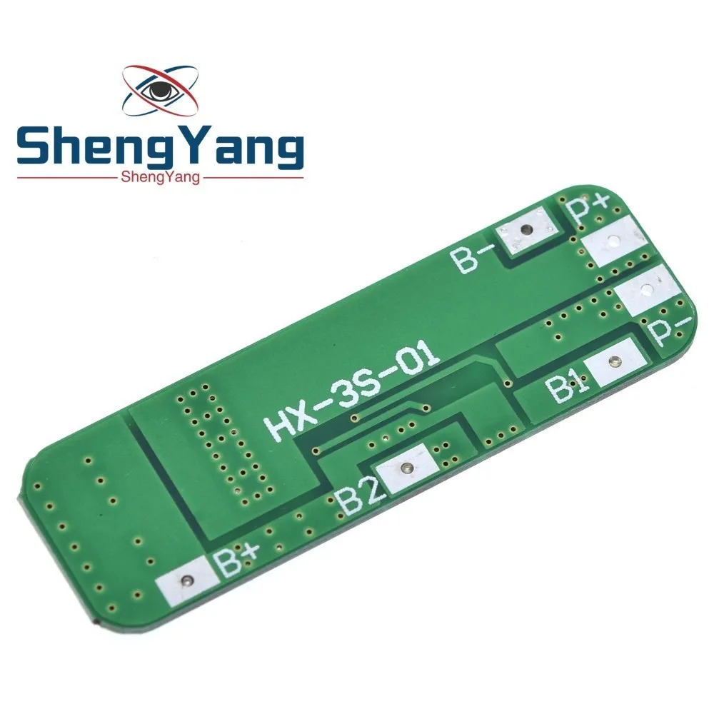 ShengYang 1 шт. 3S 6A литий-ионный аккумулятор 18650 плата защиты зарядного устройства