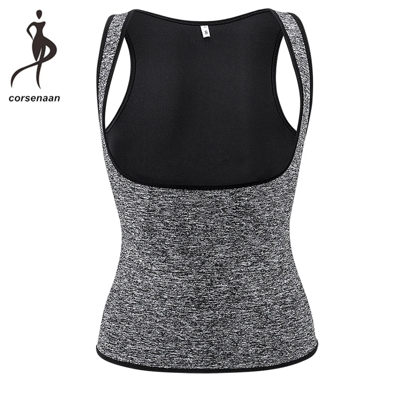 Утягивающий жилет из неопрена для женщин утягивающий снижения веса тренажер