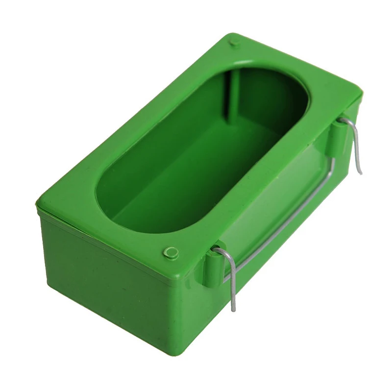 Hamsters Bird Feeder Plastic Manger Boxes Small Animals Poultry Cage Appliances Feeding Drinking Supplies Equipments | Дом и сад