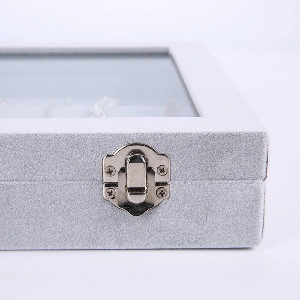 

2016 Free Shipping High Grade Jewelry Display Holder Necklace Organizer Boxes Storage Pendent Accessories Showcase