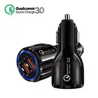 AIFFECT автомобильное зарядное устройство QuickCharge QC 3,0 Edition, 30 Вт двойной USB автомобильный адаптер