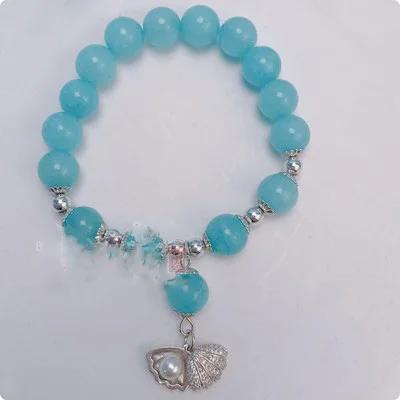 H seablue bracelet 5 дизайнов, костюм феи JinMi YangZi, новейшая телевизионная игра Xiang Mi Chen Jin Ru Shuang, Женский костюм феи Hanfu - Цвет: H seablue bracelet
