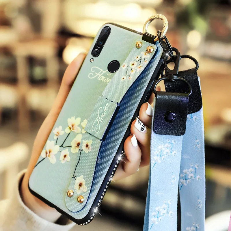SemgCeKen Алмазный автомобильный держатель чехол для huawei honor 20 lite 20i 10i enjoy 9s роскошный