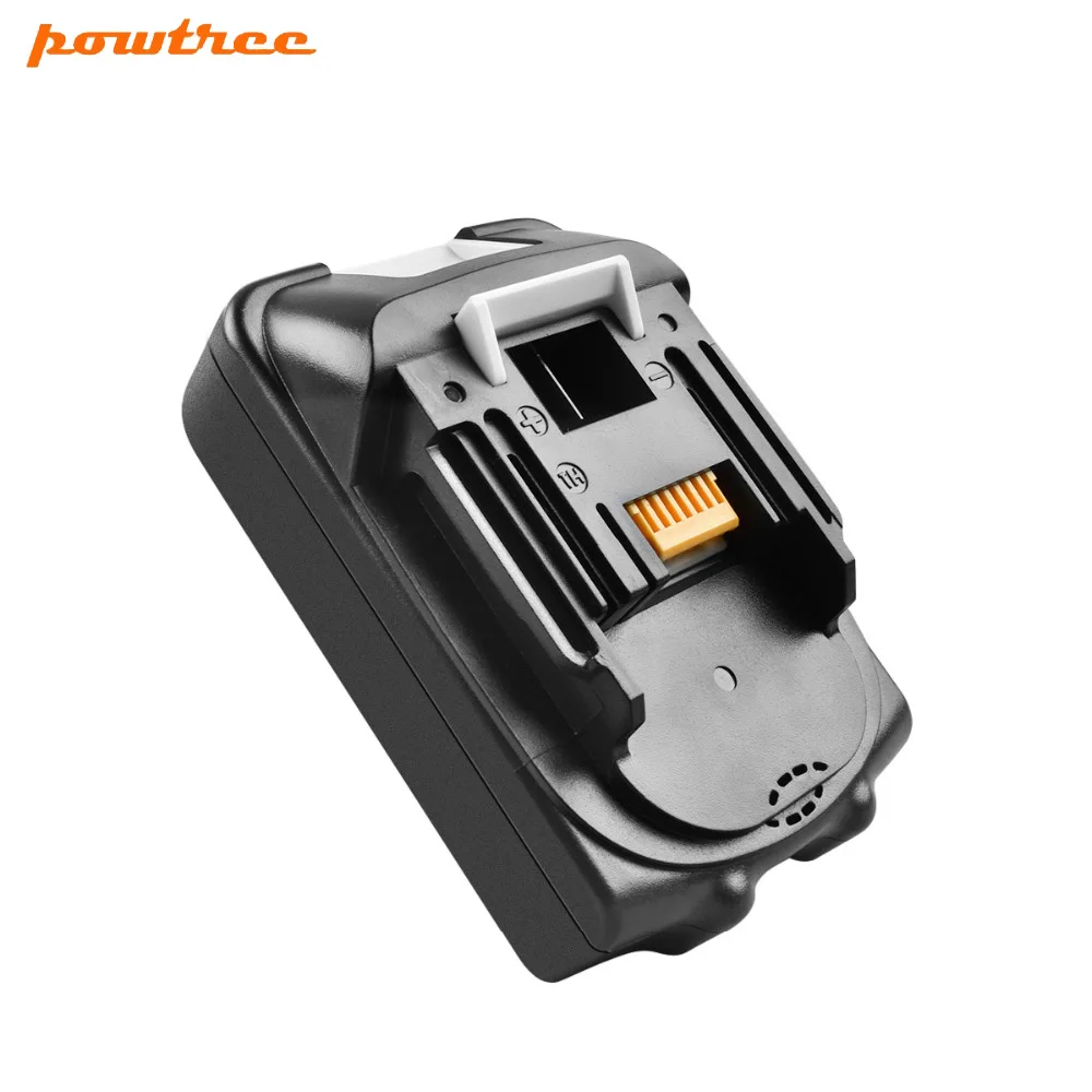 Аккумуляторная батарея Powtree BL1815 для Makita 18 в BL1830 BL1860 BL1835 LXT400 194204 5 сменные
