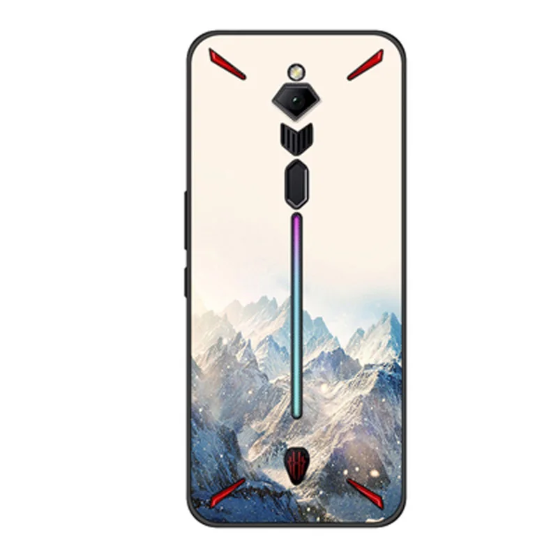 6,6" чехол s для zte Nubia Red Magic 3 Чехол NX629J Модный мягкий силиконовый чехол из ТПУ для Nubia Red Magic 3 Magic3 чехол для телефона