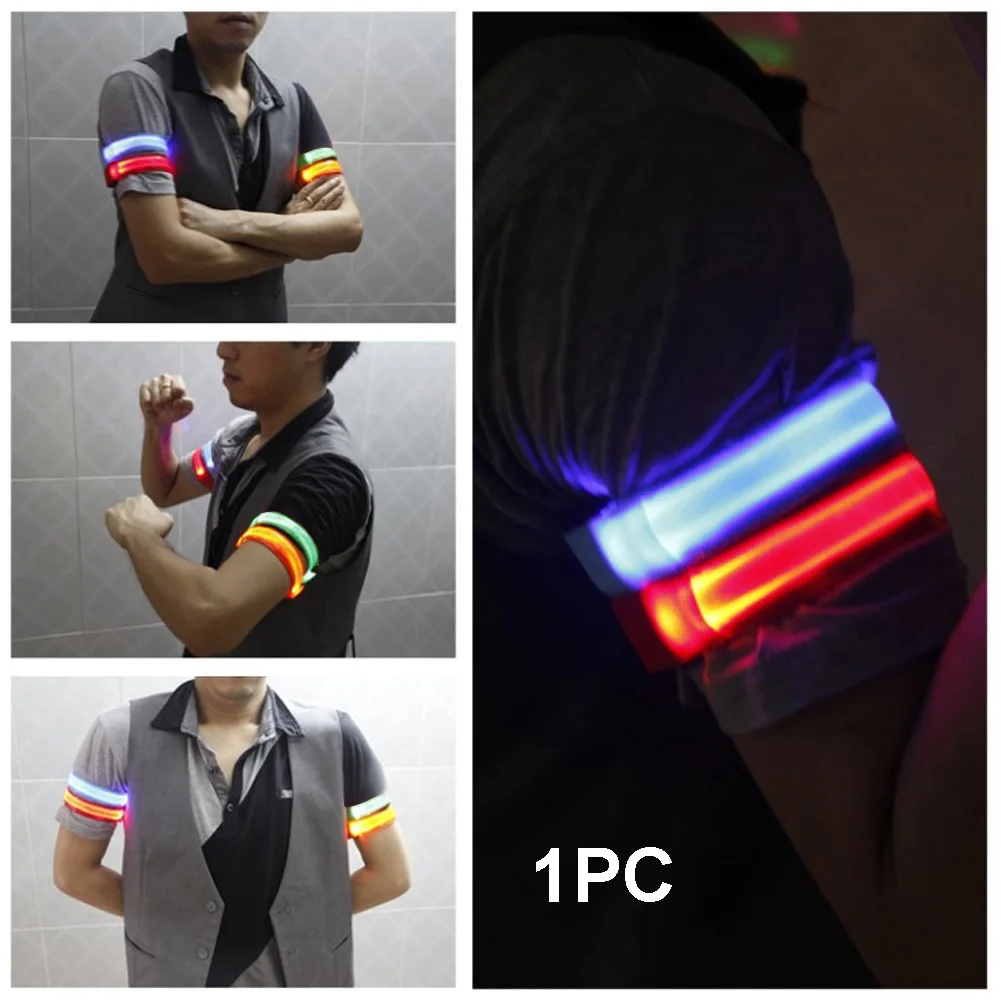 Светящиеся RFID Блокировка езда спортивный браслет Предупреждение Детская