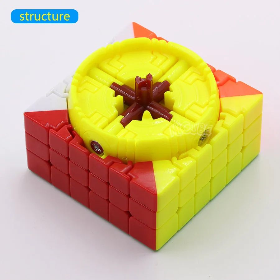 Zhisheng Yuxin Red Kylin 6x6x6 Cube speed Magic 6 слоев Stickerless Puzzle 6x6 Cubo Magico красные игрушки единороги
