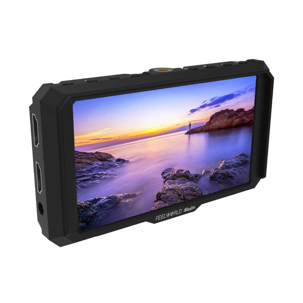 Feelworld Master MA5 2018 Новый полевой монитор на камере 5 дюймов Full HD 4K HDMI In/Output DC 8 4 V