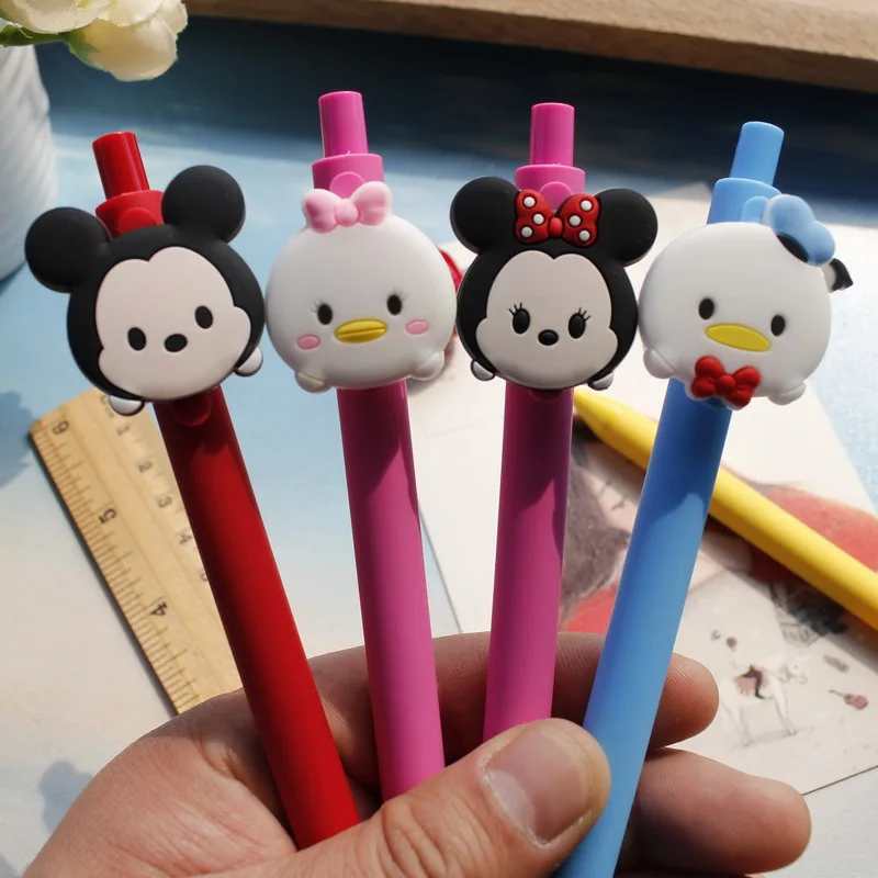 10 шт./компл. новая гелевая ручка Kawaii 0,5 мм черные чернила конфеты цветные ручки подарок для детей escritorio Papelaria офисные школьные принадлежности