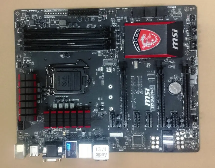 Verkaufen Original Motherboard Für MSI Z97 GAMING 5 LGA 1150 DDR3 HDMI VGA DVI USB3.0 32 GB Z97 Desktop Motherboard Freies Verschiffen