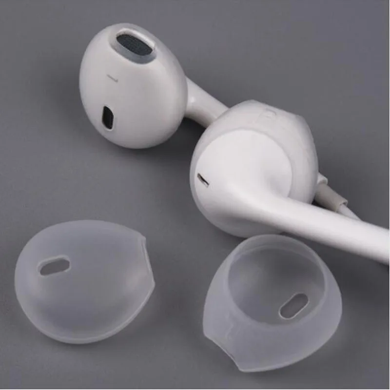 2 шт./лот силиконовые наушники вкладыши чехол для наушников Iphone Earpods Airpods ушные