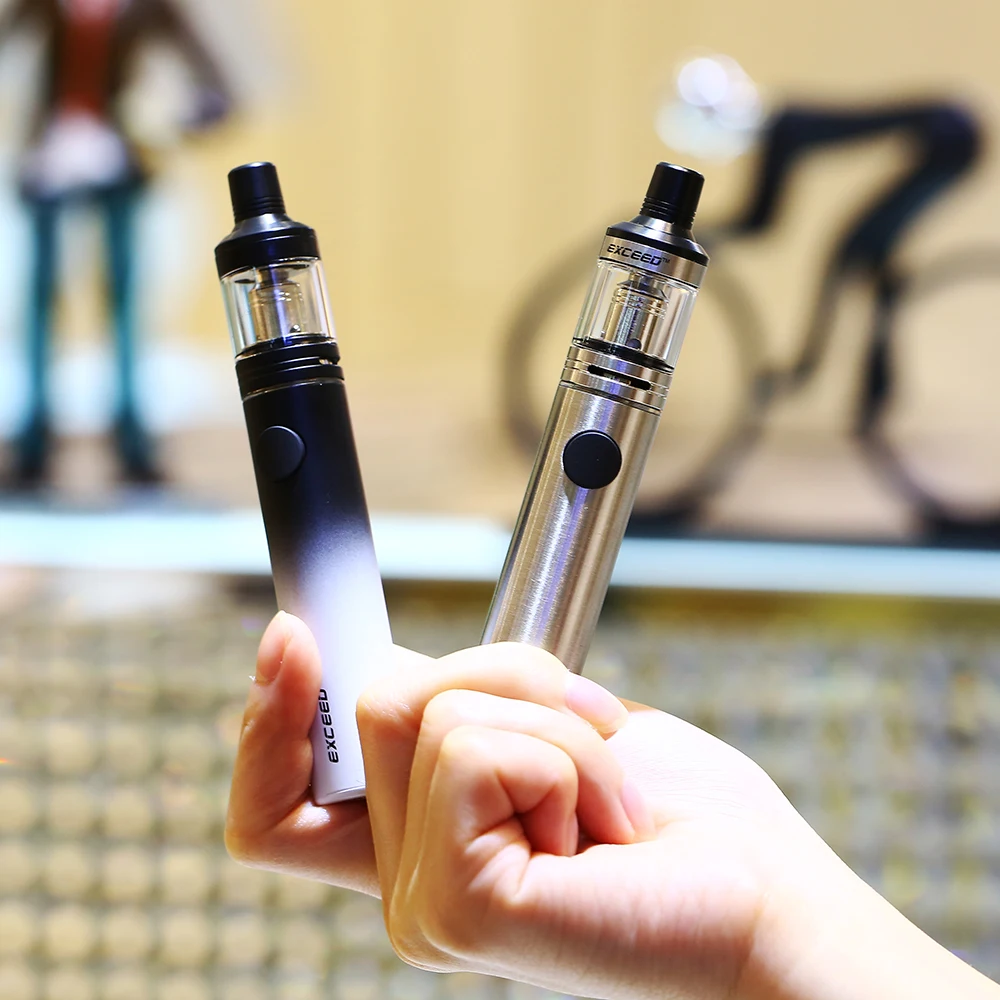 Япония отправка 40 Вт Joyetech превысит D19 Vape Kit с 1500 мАч батареей и 2 мл превышает