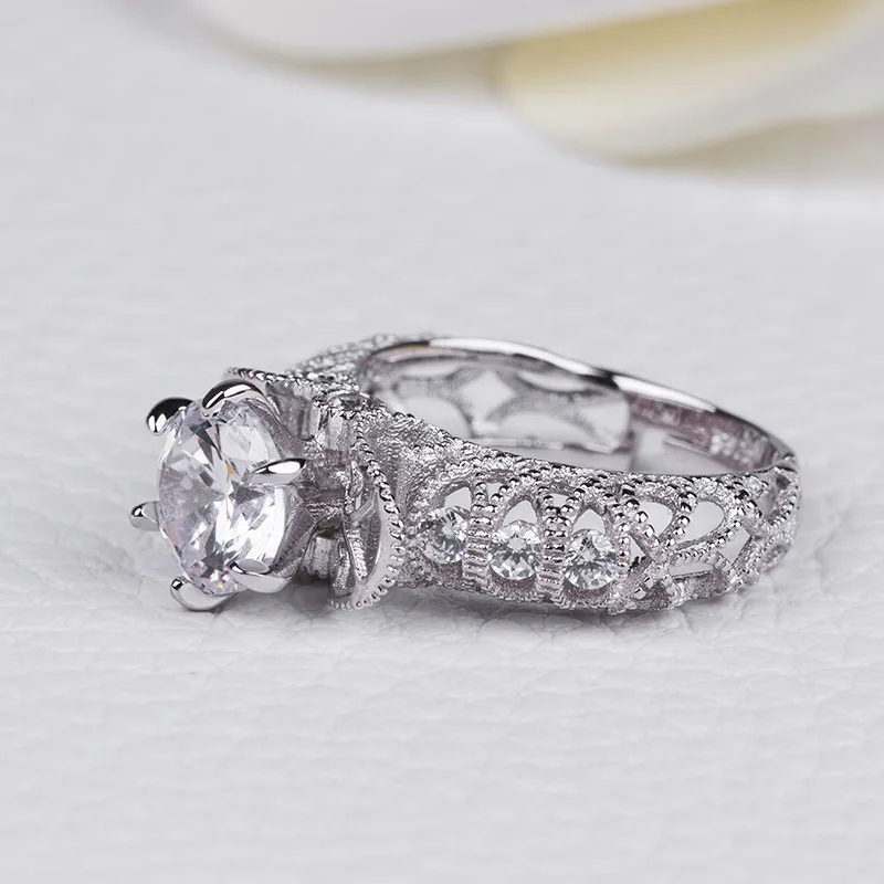 808 STORE Hot Sale Fashion Classic Design Jewelry Adjustable Ring Engagement Wedding Party Rings Accessories | Украшения и