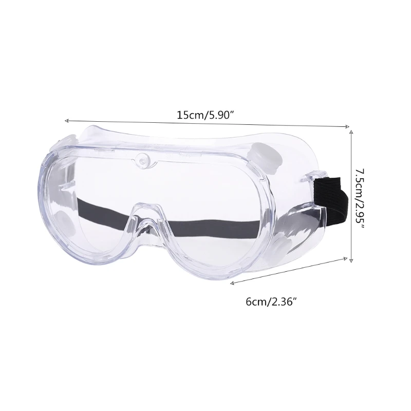 Защитные очки SECTEC маска для очков прозрачные противоударные пыленепроницаемые