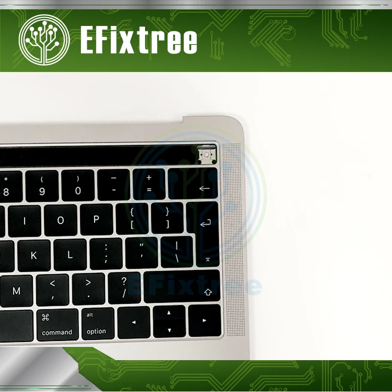

English Grey Topcase C Case Housing Palmrest For Macbook Pro Retina 13.3'' A1706 Top Case With Keyboard UK Layout 2016 2017