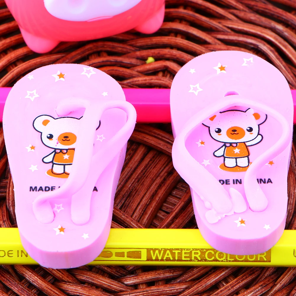 2 шт./1 пара Новинка 2018 г. Лидер продаж тапочки на резиновой ластике креативные