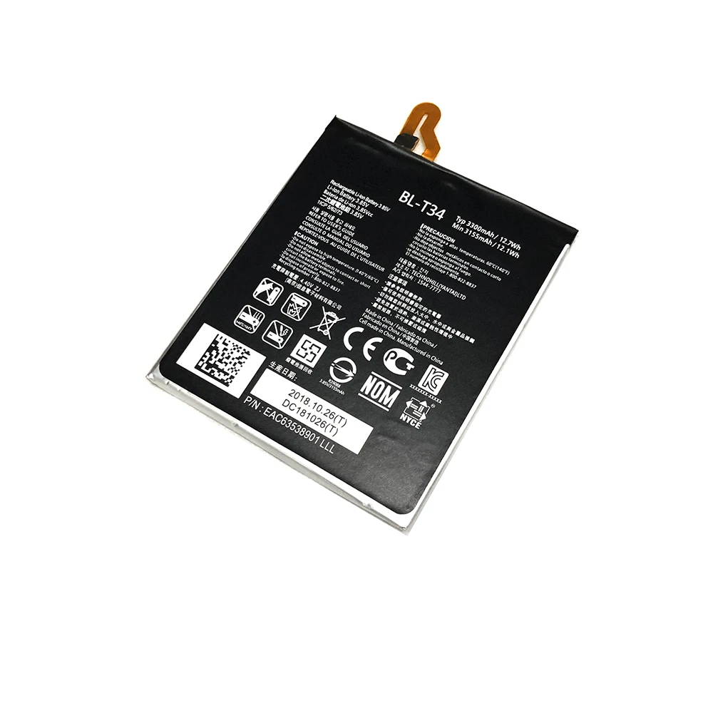 Хорошее качество BL-T34 Мобильный телефон батарея для LG V30 V30A H930 H932 LS998 Замена батареи 3155 мАч высокой емкости с инструментами
