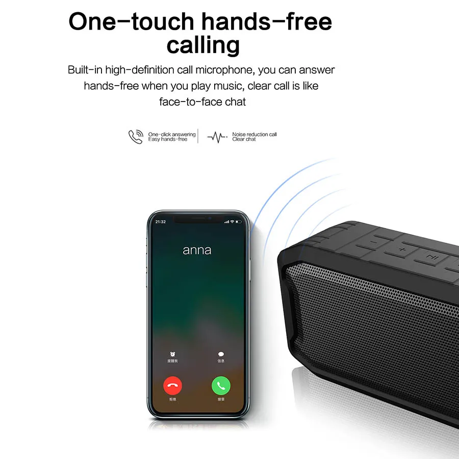 Aidisite портативный Bluetooth динамик IPX7 водонепроницаемый беспроводной открытый динамик стерео звук Bluetooth V5.0 громкий динамик
