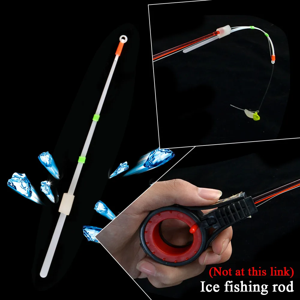 FISH KING, 20 шт., зимняя Удочка с верхним наконечником, UL мощность, С. В., 0,1-4 г, 0,4-0,9 г, 0,9-1,4 г, направляющая для удочки для льда, 10-18 см, Ультралегкая удочка