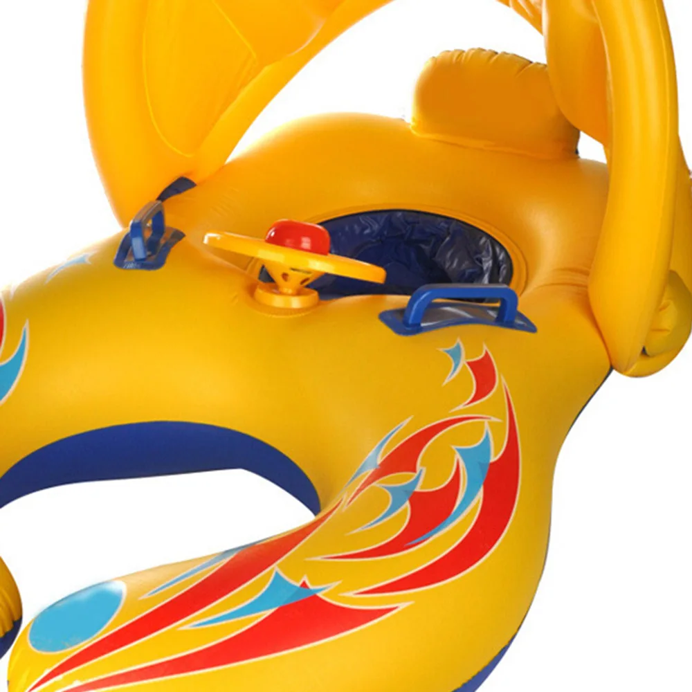 Новинка 2020 двойное детское кольцо для купания надувные поплавки игрушка двойные