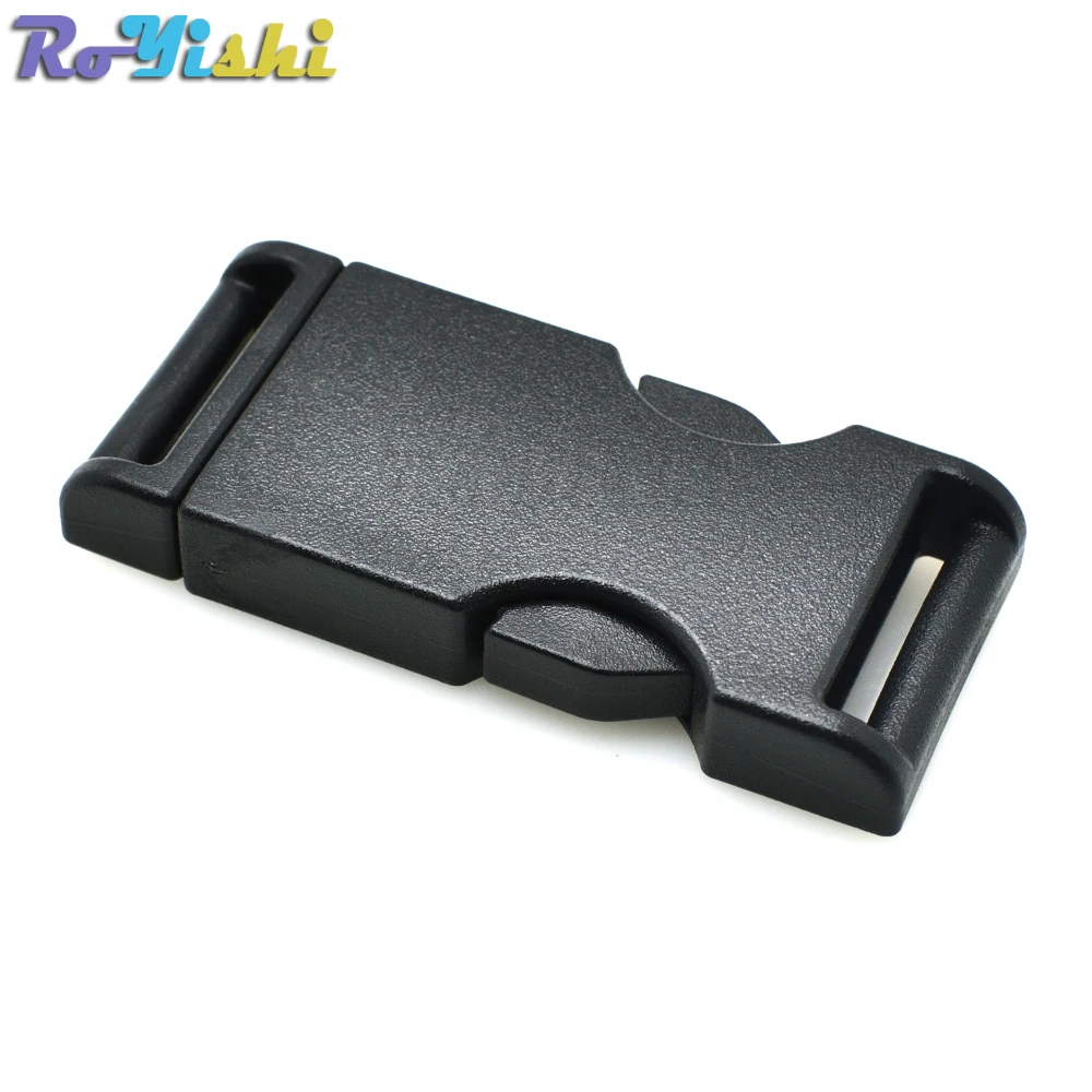 1000pcs/pack 3/4&quot(20mm) Simple Style Plastic Side Release Buckle for Tactical Backpack Straps Black | Дом и сад