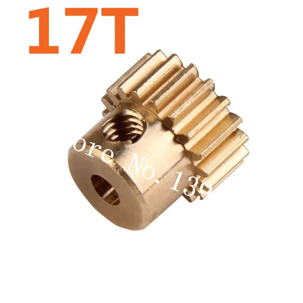 HSP 11119 Модернизированный мотор шестерни 17t зубья для 1/10 весы Himoto RC Электрические