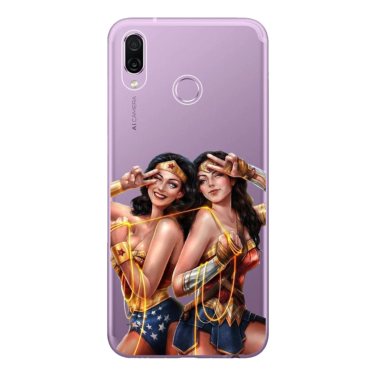 For Huawei Honor Play Case Cover 6.3&quot Soft TPU Silicone COR-AL00 Fundas Iron Man Spiderman Wolverine Hulk Phone Shell |