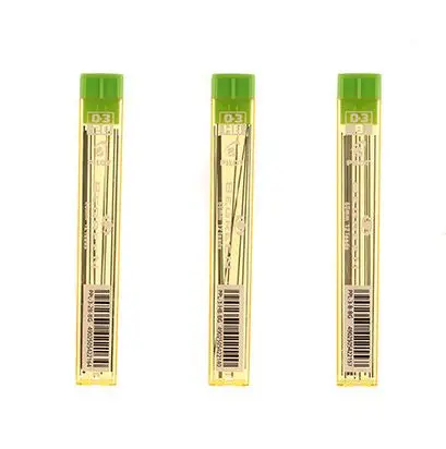 PILOT PPL-3-BG Active Lead Mechanical Pencil Leads 0.3 MM B 2B HB 12 Leads/Box Japan | Канцтовары для офиса и дома