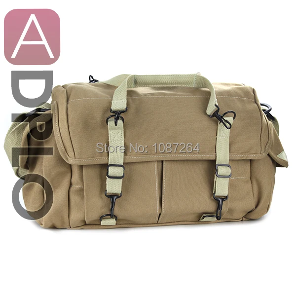 Dollice DR 655S большая сумка для объектива камеры/многоярусные холщовые сумки через
